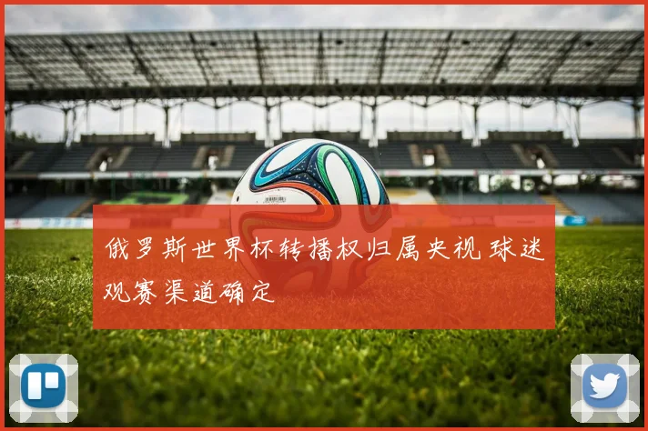 俄罗斯世界杯转播权归属央视 球迷观赛渠道确定