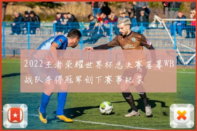 2022王者荣耀世界杯总决赛落幕WB战队夺得冠军创下赛事纪录